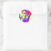 Sticker Rond Hisako (Sac)