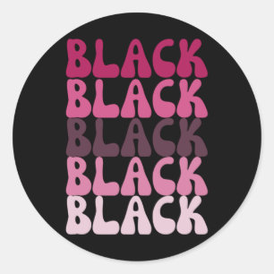 Sticker Rond Histoire noire2