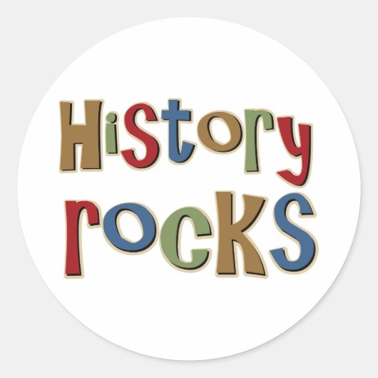 Sticker Rond Histoire Rocks (Devant)
