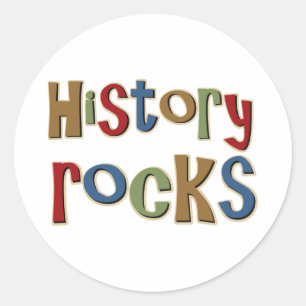 Sticker Rond Histoire Rocks