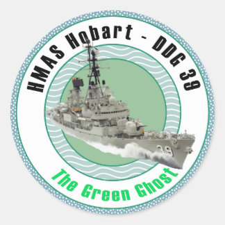 Sticker Rond HMAS Hobart DDG 39