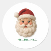 Sticker Rond Ho-Ho-Hoo-Tellement-Mignon ! (Devant)
