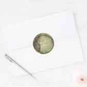 Sticker Rond Hobbiton Haven Mariage (Enveloppe)