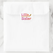 Sticker Rond Hockey Little Sister (Sac)