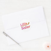Sticker Rond Hockey Little Sister (Enveloppe)