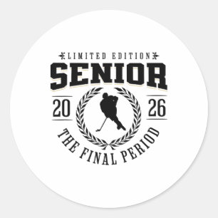 Sticker Rond Hockey Senior La Dernière Période 2026