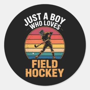 Sticker Rond Hockey sur gazon masculin _1