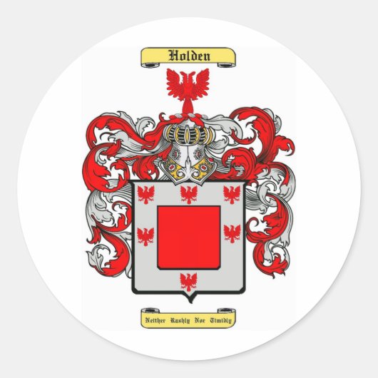 Sticker Rond Holden (Devant)