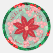 Sticker Rond Holiday baking (Devant)