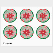 Sticker Rond Holiday baking (Feuille)