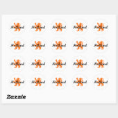 Sticker Rond Hollande (Feuille)