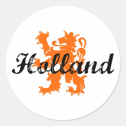 Sticker Rond Hollande (Devant)
