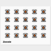 Sticker Rond Hollande (Feuille)