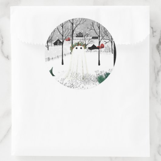 Sticker Rond Holly King (Sac)