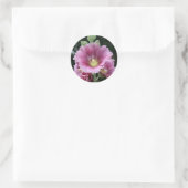 Sticker Rond Hollyhock (Sac)