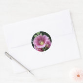 Sticker Rond Hollyhock (Enveloppe)
