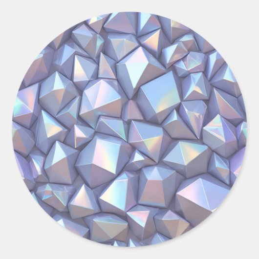 Sticker Rond Hologramme (Devant)