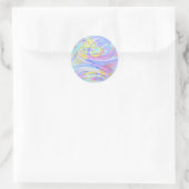 Sticker Rond hologramme pastel (Sac)
