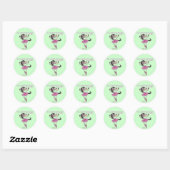 Sticker Rond Holsteiner Horse Ballet (Feuille)