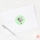 Sticker Rond Holsteiner Horse Ballet (Enveloppe)