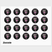 Sticker Rond Holsteiner Horse Ballet (Feuille)