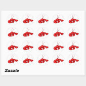 Sticker Rond Homard (Feuille)