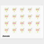 Sticker Rond Home Sweet Home {new home} Cupcake Toppers/Sticker (Feuille)