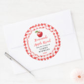 Sticker Rond Homemade Apple Bread Label (Enveloppe)