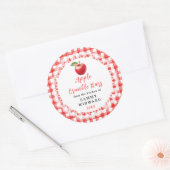 Sticker Rond Homemade Apple Crumble Bars Label (Enveloppe)