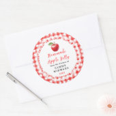 Sticker Rond Homemade Apple Jelly Label (Enveloppe)