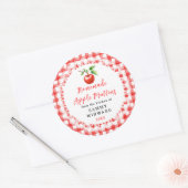 Sticker Rond Homemade Apple Muffins Label (Enveloppe)