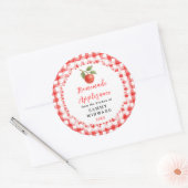 Sticker Rond Homemade Applesauce Label (Enveloppe)