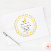 Sticker Rond Homemade Banana Bars Label (Enveloppe)