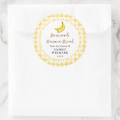 Sticker Rond Homemade Banana Bread Label (Sac)