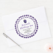 Sticker Rond Homemade Blackberry Jam Label (Enveloppe)