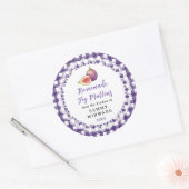Sticker Rond Homemade Fig Muffins Label (Enveloppe)