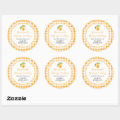 Sticker Rond Homemade Mango Cookie Label (Feuille)