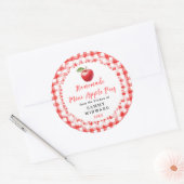 Sticker Rond Homemade Mini Apple Pies Label (Enveloppe)