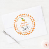 Sticker Rond Homemade Orange Candied Peel Label (Enveloppe)