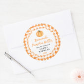 Sticker Rond Homemade Pumpkin Butter Label (Enveloppe)