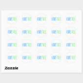 Sticker Rond Hometree (Feuille)