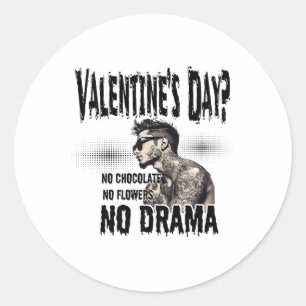 Sticker Rond Hommes Pour Homme Simple Tatoué Homme Enked Homme