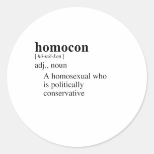 STICKER ROND HOMOCON