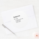 STICKER ROND HOMOCON (Enveloppe)