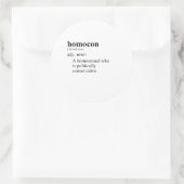STICKER ROND HOMOCON (Sac)