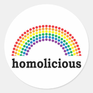 Sticker Rond homolicieux