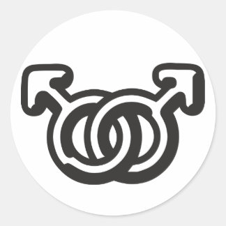 Sticker Rond HomoMen