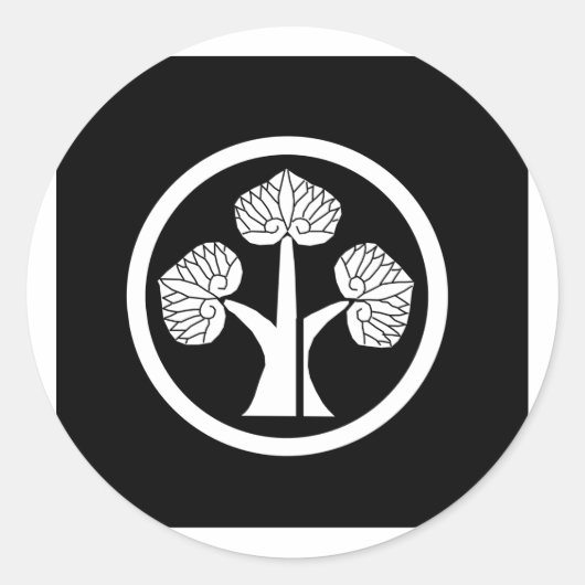 Sticker Rond Honda mon, Japon (Devant)