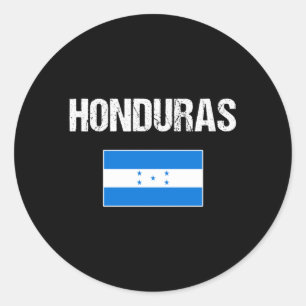 Sticker Rond Honduras