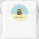 STICKER ROND HONEY (Sac)